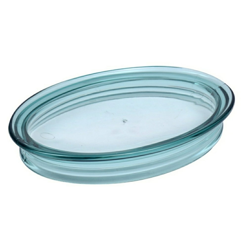 Blue Translucent Soap Dish